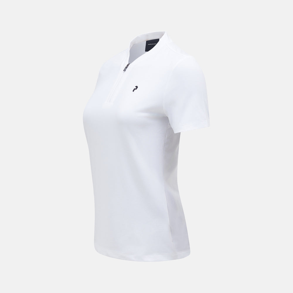 Turf Zip Shortsleeve Top | Women